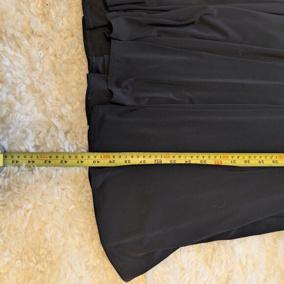 Cleo Petites Holiday Party Dress | Size 12P, V-Neck, Empire Waist, Midi, Swing - Picture 9 of 9